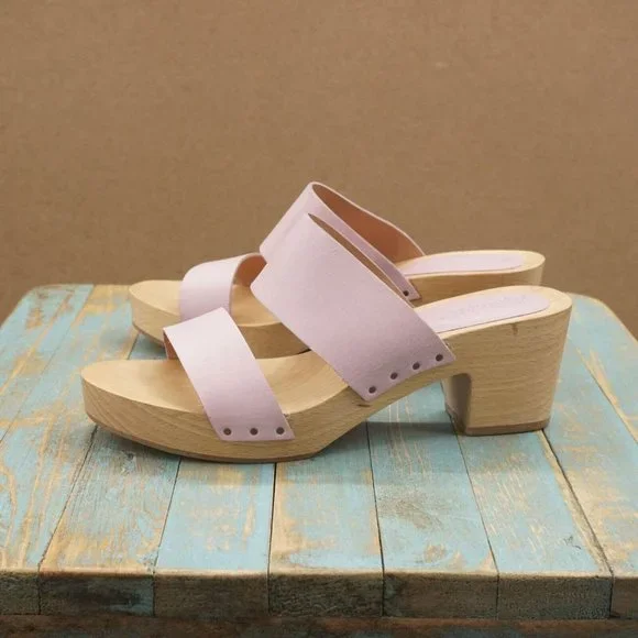 Brand new Free People Pink Leather Platform Sandals - Picture 5 of 11